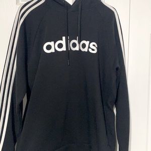 For women or men Black hoodie